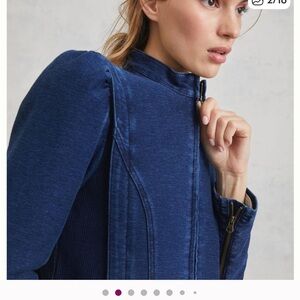Anthropologie Dark Blue Jean Jacket